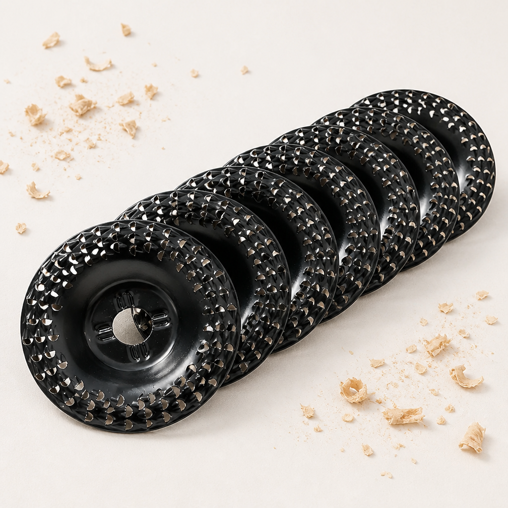 Angle Grinder Disc Curved Dome Anti-Clog Carbon Steel