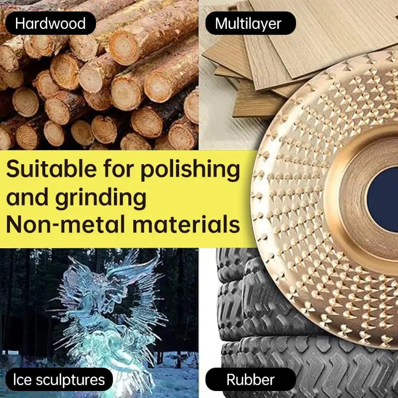 Angle Grinder Disc Set Tungsten Carbide Low Vibration