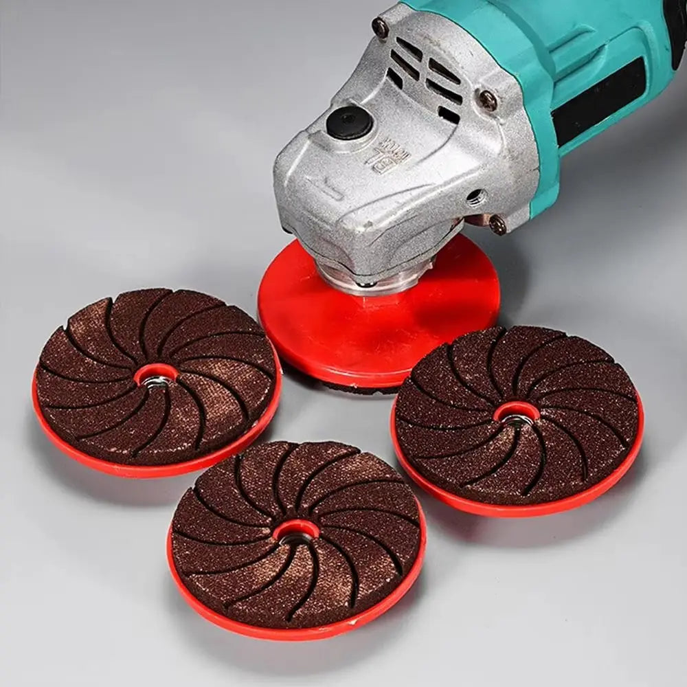 Angle Grinder Discs Multi-Grit 80mm For Metal & Wood