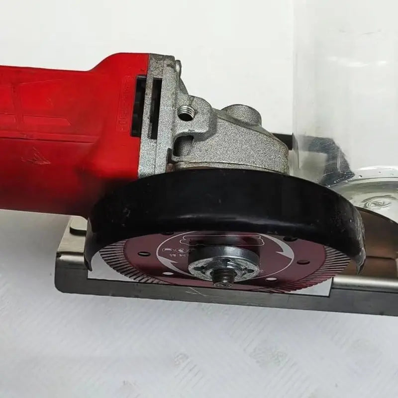 Angle Grinder Holder 45° Chamfer Guide Vibration-Free Stainless Steel