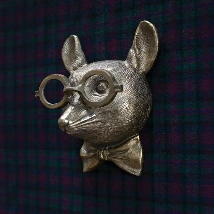 Animal Head Wall Decoration Hand-Painted Resin