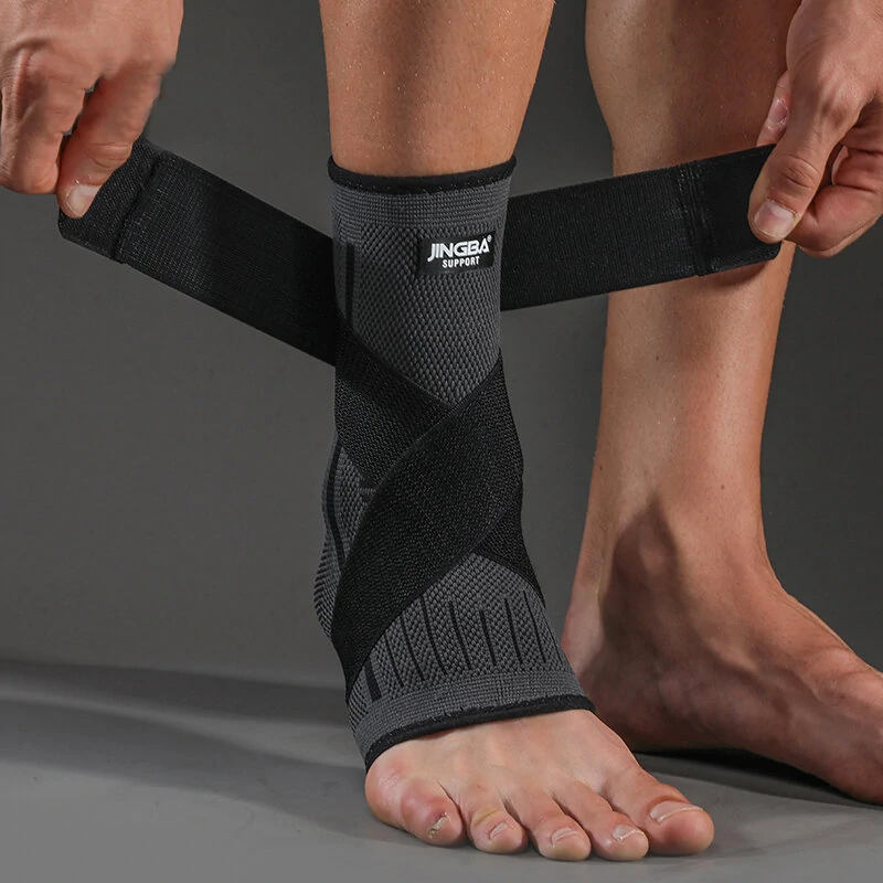 Ankle Brace Targeted Compression Breathable Adjustable Velcro Strap