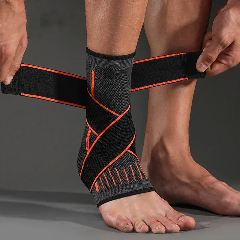 Ankle Brace Targeted Compression Breathable Adjustable Velcro Strap