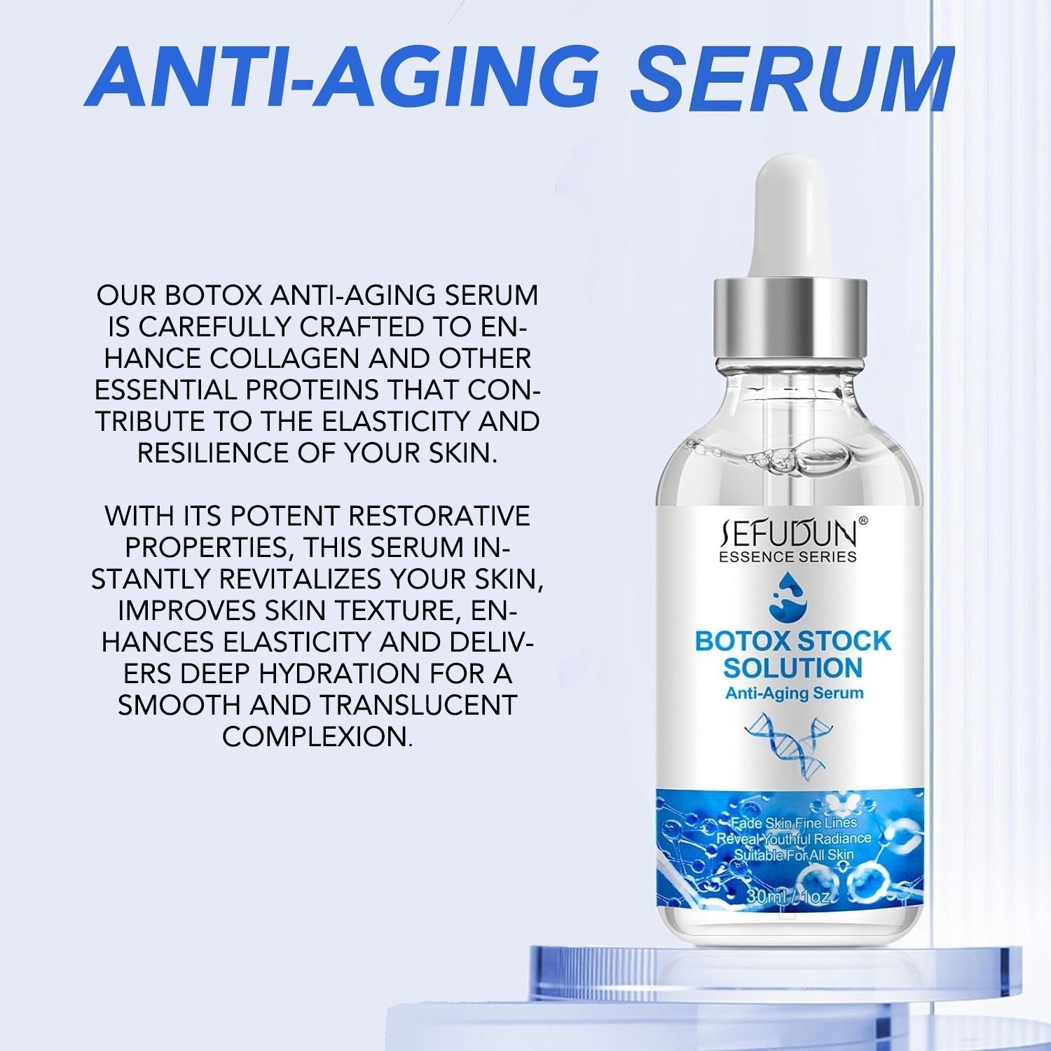 Anti-Aging Serum Instant Wrinkle Reduction & Deep Hydration
