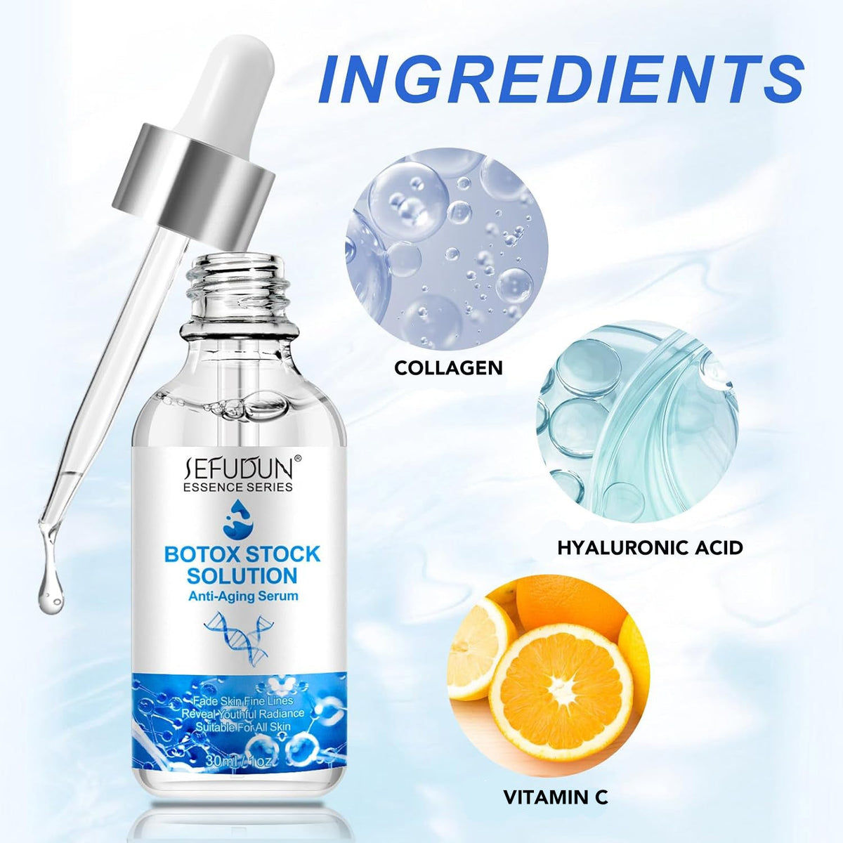 Anti-Aging Serum Instant Wrinkle Reduction & Deep Hydration