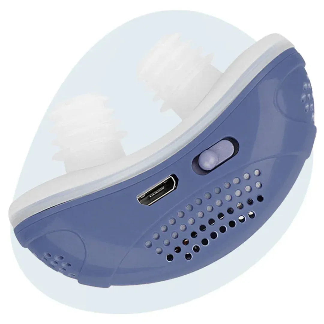 Anti-Snore Nasal Device Mask-Free Whisper-Quiet USB Rechargeable