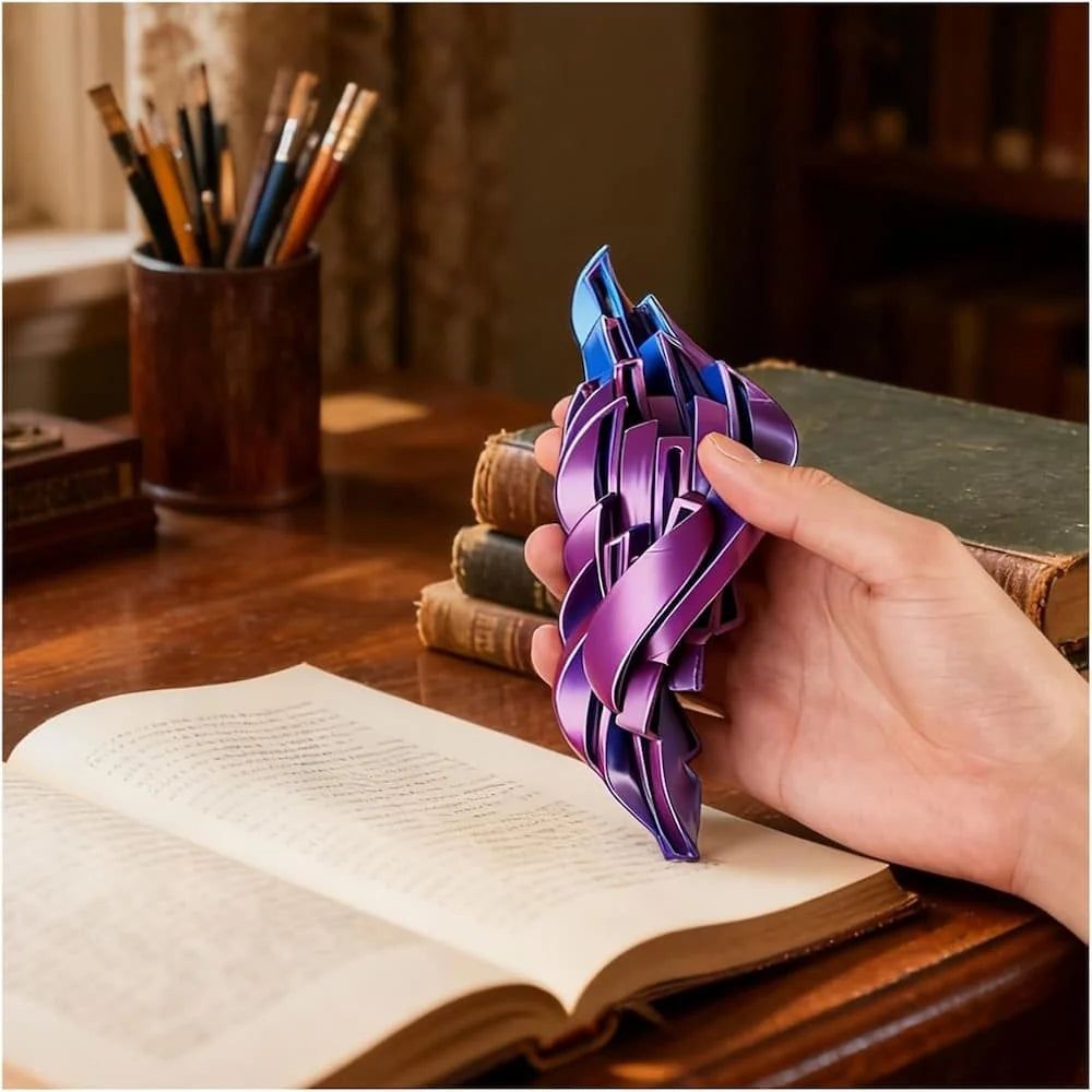 Anti-Stress Ball Spiral Silicone Quiet & Pocket-Sized
