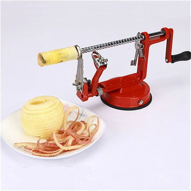 Apple Peeler 3-in-1 Adjustable Blades Suction Base