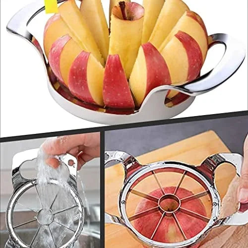 Apple Slicer Stainless Steel 12 Even Wedges & Core Removal