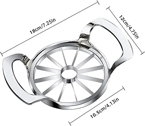 Apple Slicer Stainless Steel 12 Even Wedges & Core Removal