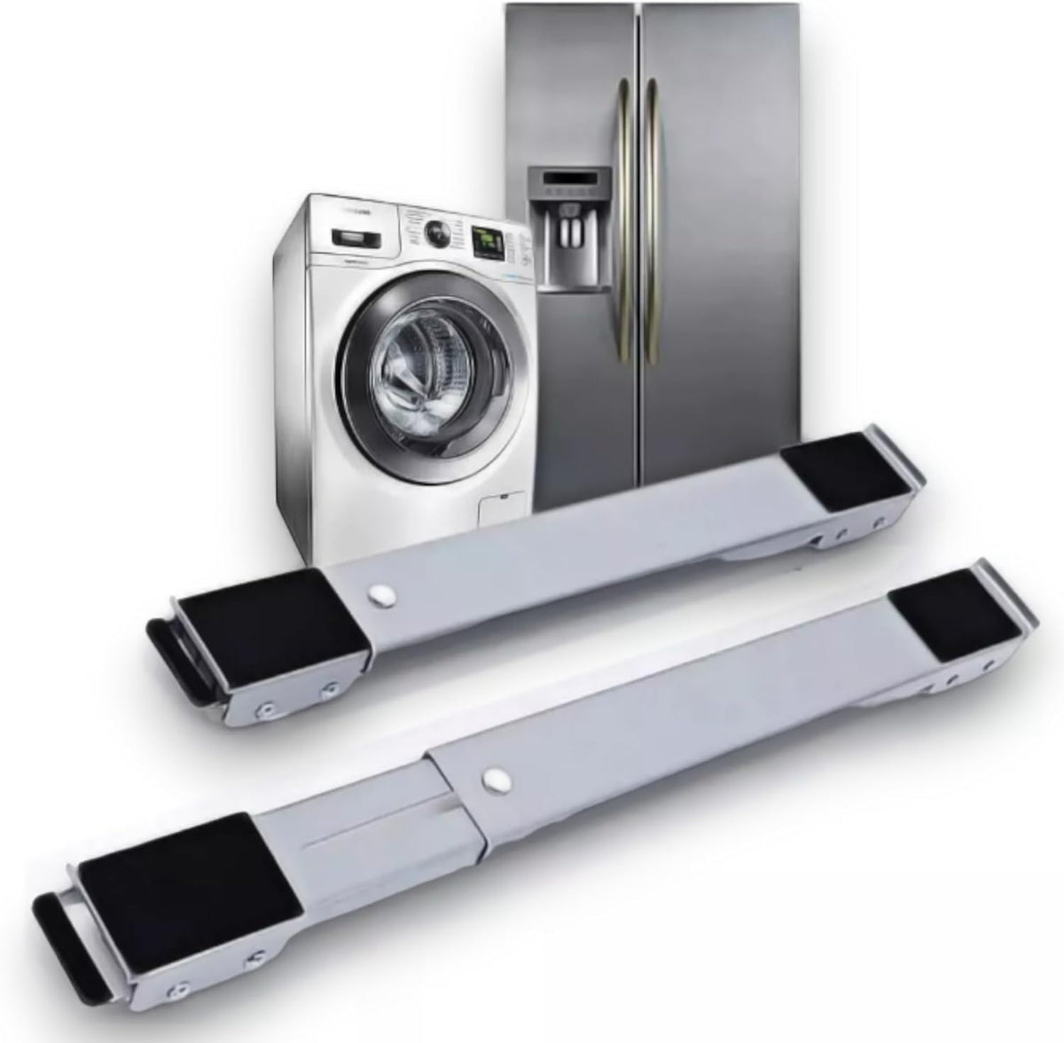 Appliance Mover 661 lb Capacity Adjustable Width Non-Slip Base