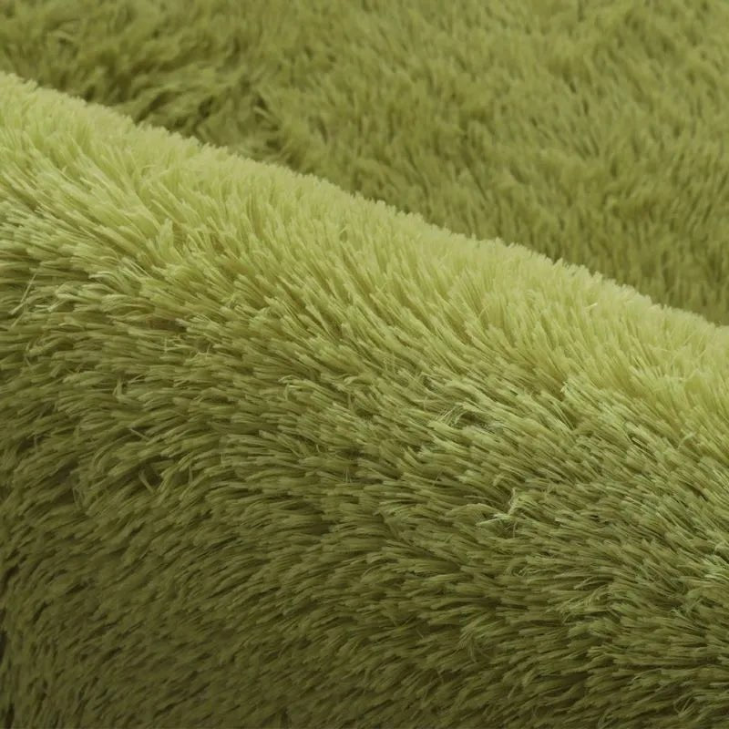 Area Rug Plush High Pile Non-Slip Backing