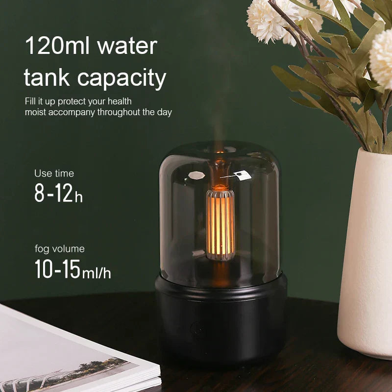Aroma Diffuser Lamp USB-Powered Night Light & Auto Shutoff