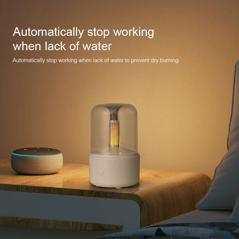 Aroma Diffuser Lamp USB-Powered Night Light & Auto Shutoff