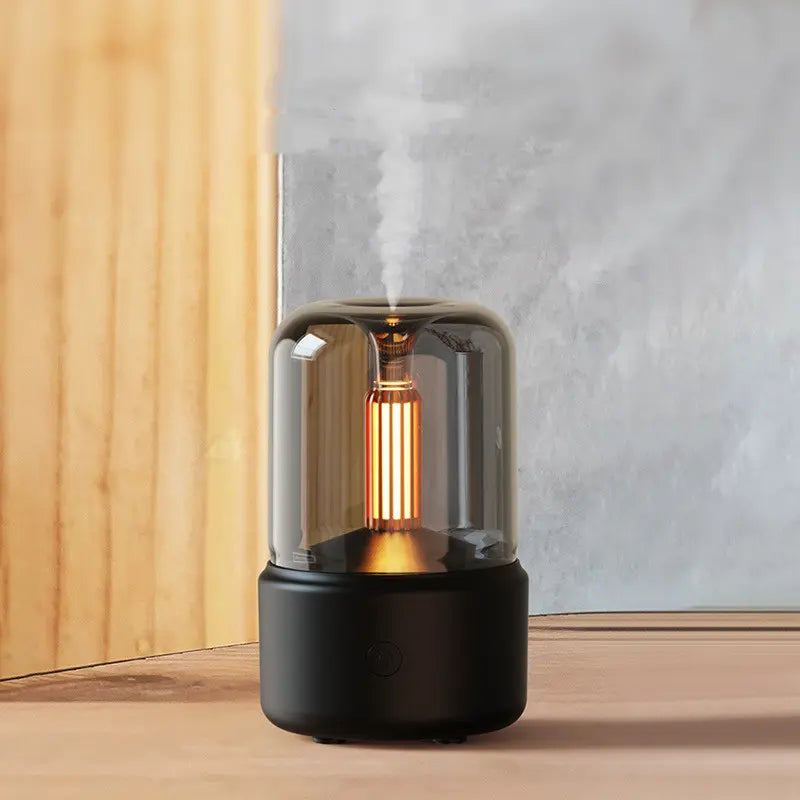 Aroma Diffuser Warm Candle-Like LED USB Auto Shut-Off