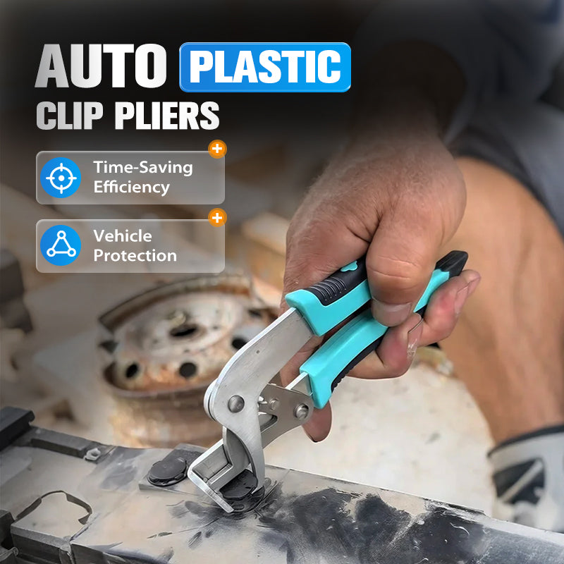 Auto Clip Pliers Stainless Steel Ergonomic Non-Slip Grip