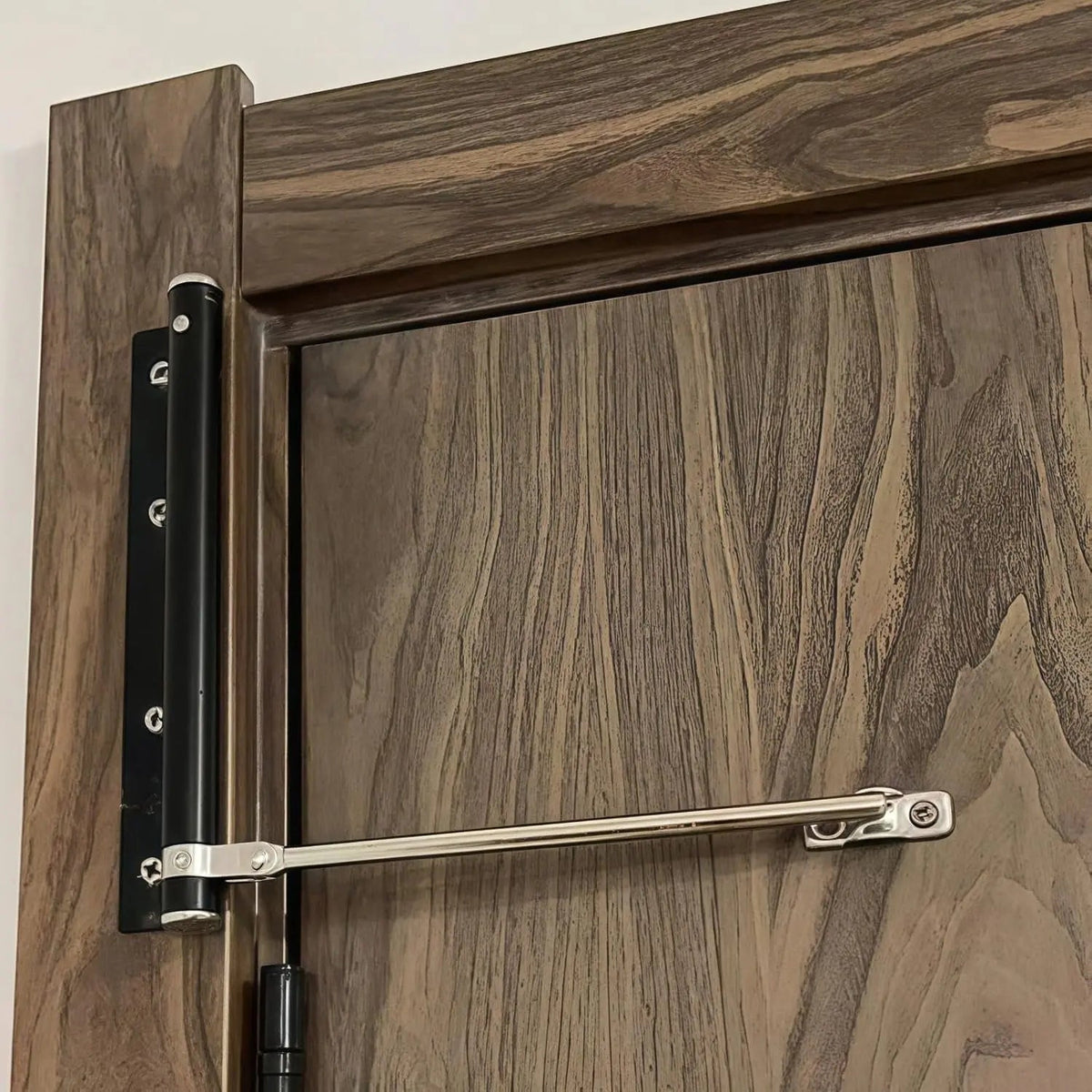 Automatic Door Closer Quiet Adjustable 4-Speed Stainless Steel