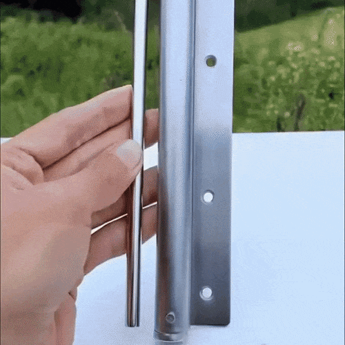 Automatic Door Closer Quiet Adjustable 4-Speed Stainless Steel