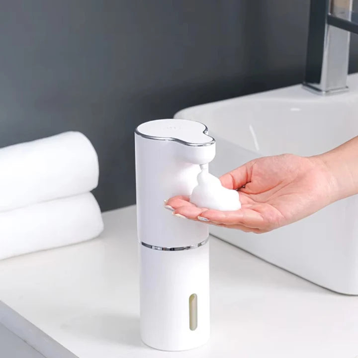 Automatic Soap Dispenser Touchless Infrared USB Rechargeable Splash-Proof