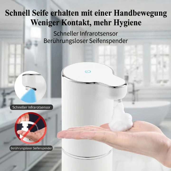 Automatic Soap Dispenser Touchless Infrared USB Rechargeable Splash-Proof