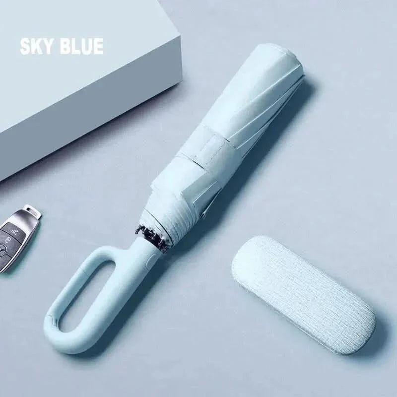 Automatic Umbrella Compact Foldable Windproof & UV Protection