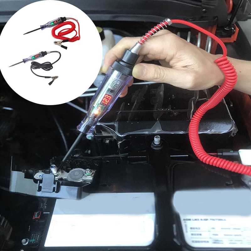 Automotive Circuit Tester Digital LCD Backlit 3-70V Range