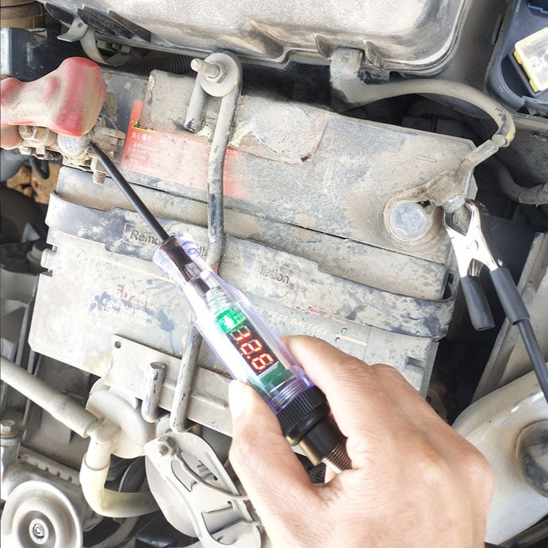 Automotive Circuit Tester Digital LCD Backlit 3-70V Range