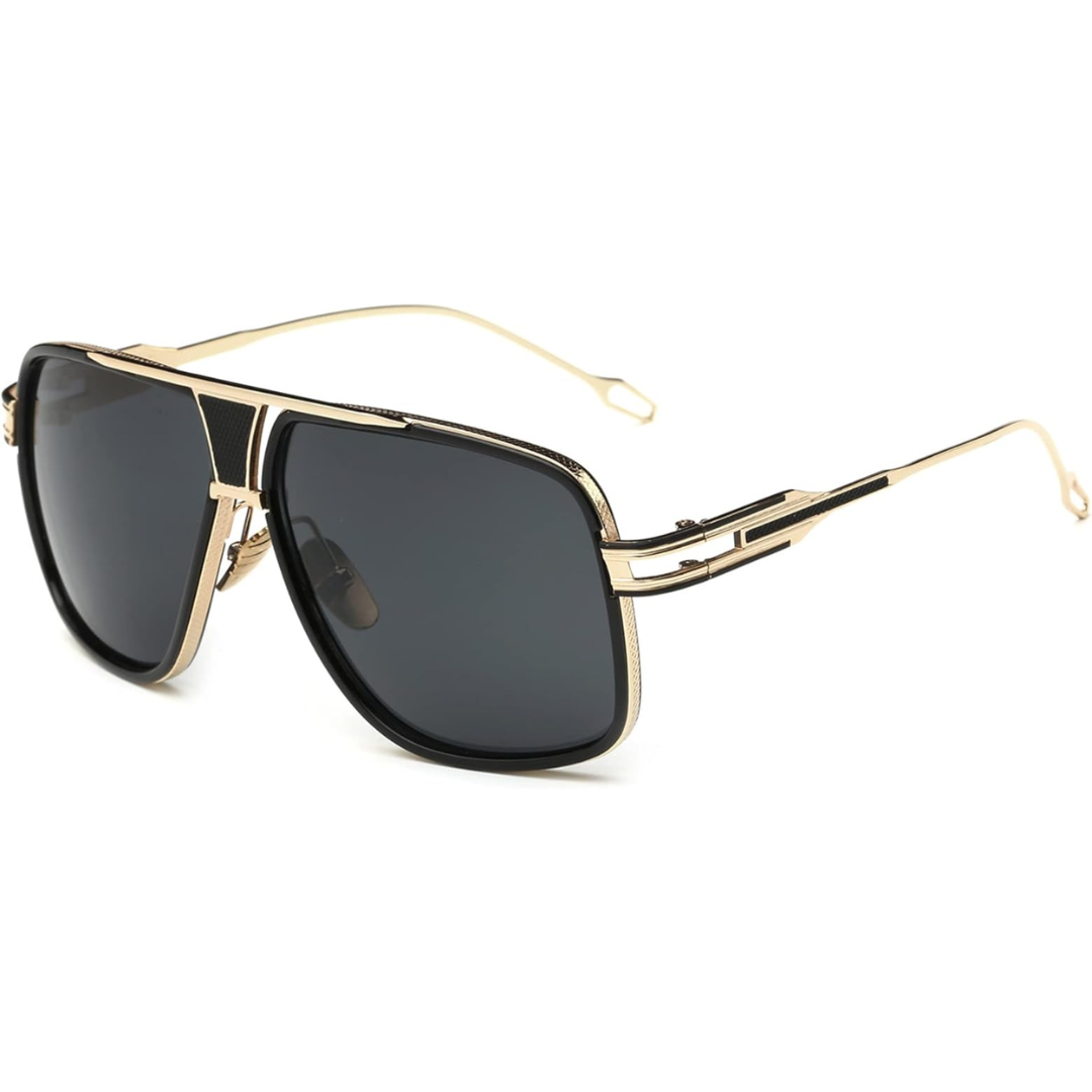 Aviator Sunglasses 100% UV Protection Lightweight Metal Frame