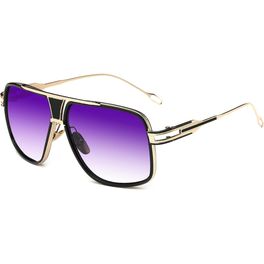 Aviator Sunglasses 100% UV Protection Lightweight Metal Frame