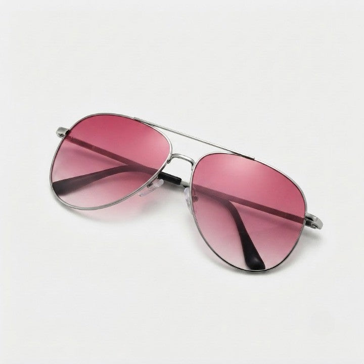 Aviator Sunglasses Gradient Resin Lenses & UV400 Protection