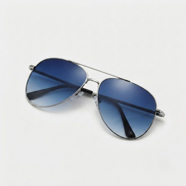 Aviator Sunglasses Gradient Resin Lenses & UV400 Protection