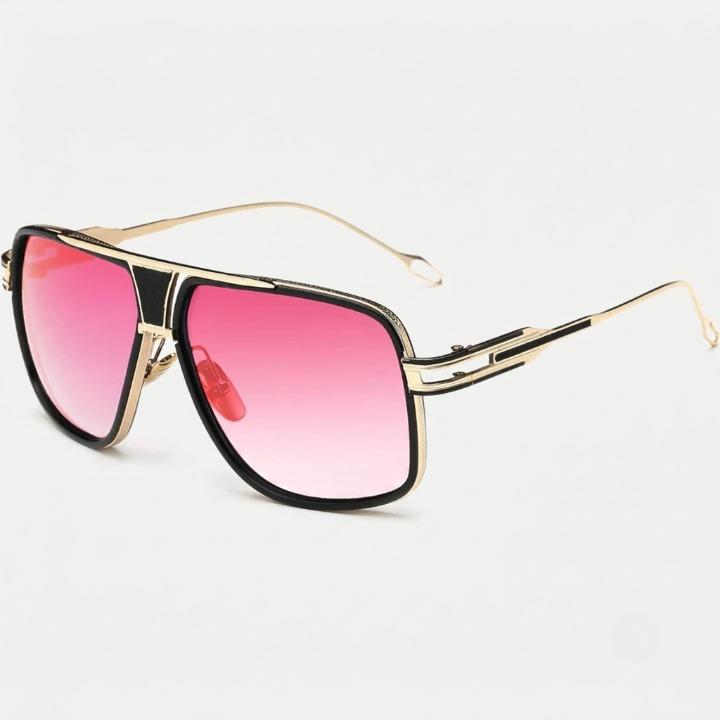 Aviator Sunglasses Oversized Lightweight Metal UV400 Protection