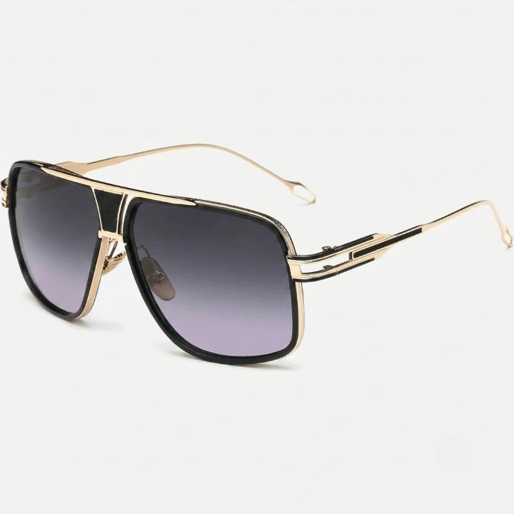 Aviator Sunglasses Oversized Lightweight Metal UV400 Protection