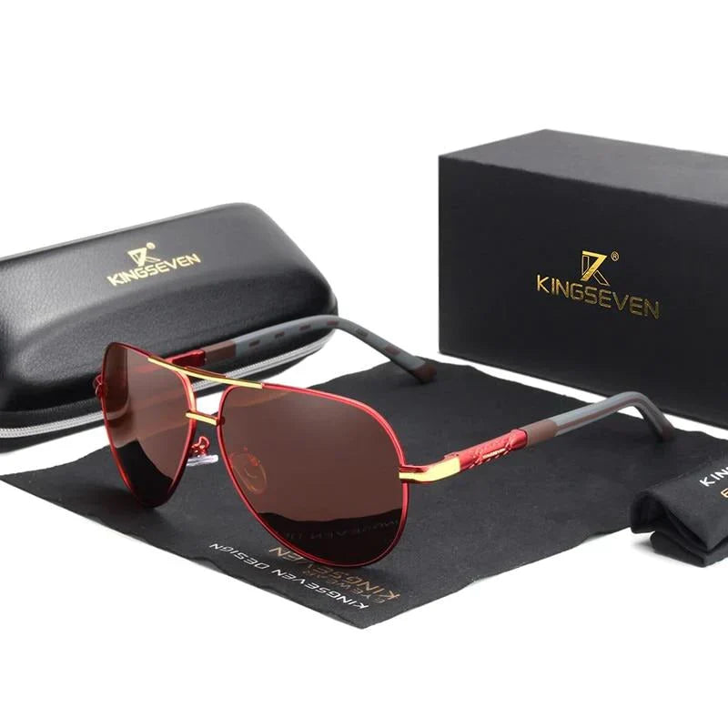 Aviator Sunglasses Polarized UV400 Anti-Reflective