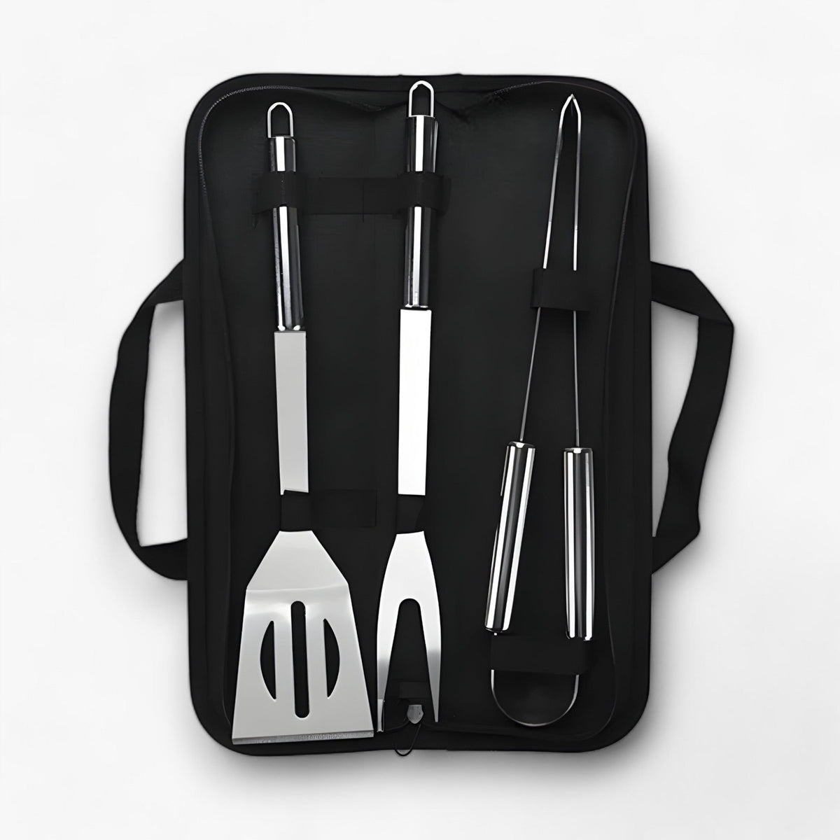BBQ Tool Set Stainless Steel & Anti-Slip Handles