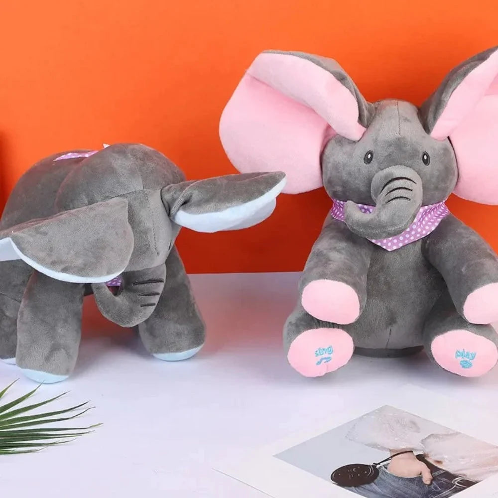 Baby Activity Toy Plush Musical Elephant