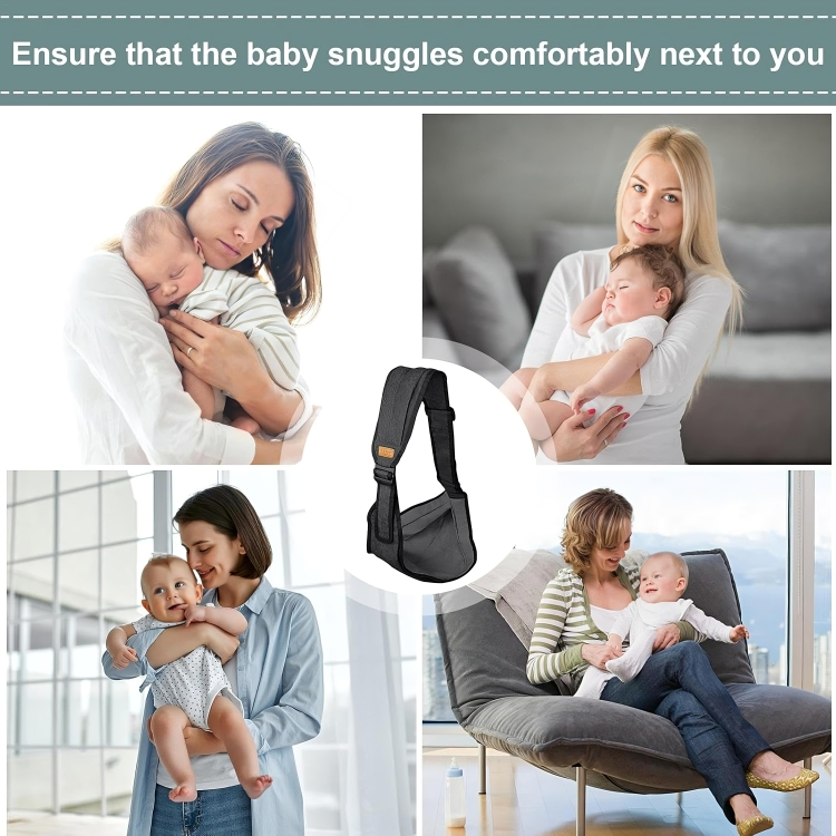 Baby Carrier Ergonomic Support & Breathable Polyester