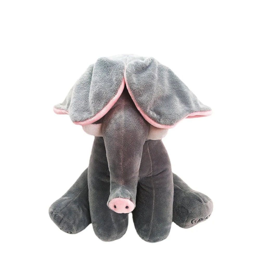 Baby Elephant Toy Plush Movable Ears & Soothing Music