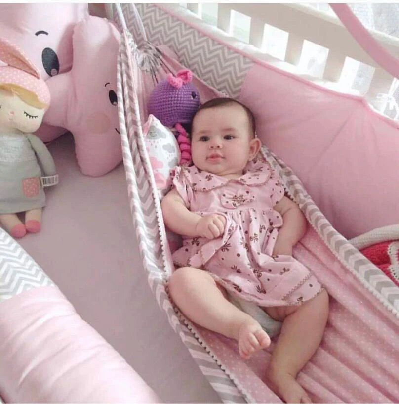 Baby Hammock Soft Washed Cotton 100 x 130 Cm