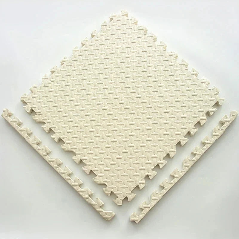Baby Play Mat Cushioned Shock-Absorbing Interlocking Set of 12