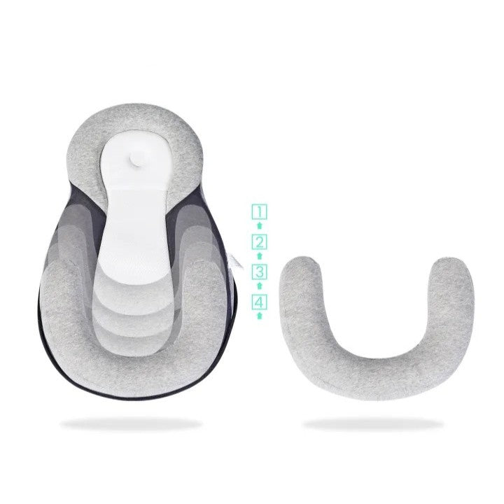 Baby Positioning Pillow Ergonomic Hypoallergenic Fill Machine Washable Cover