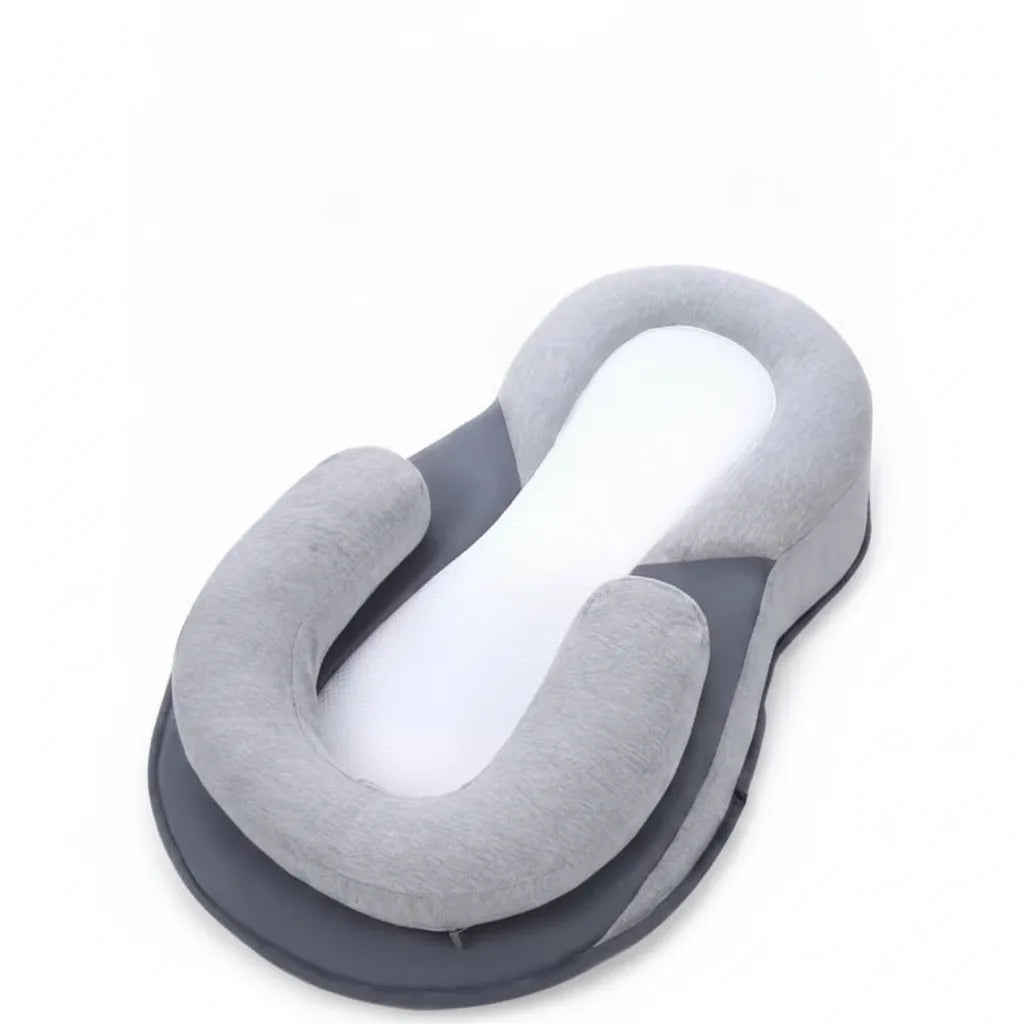 Baby Reclining Pillow 15° Incline Ergonomic Microbead Roll