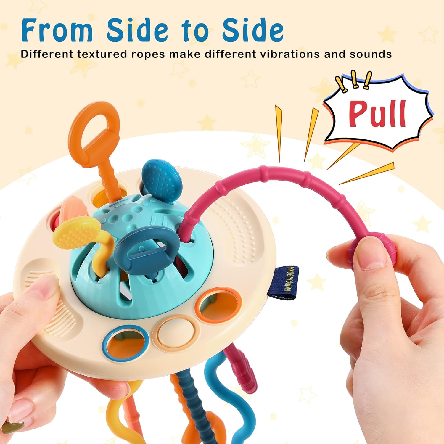 Baby Teether Soothing Multi-Textured Sensory