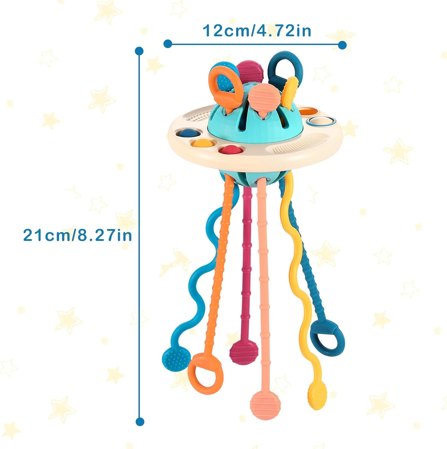 Baby Teether Soothing Multi-Textured Sensory