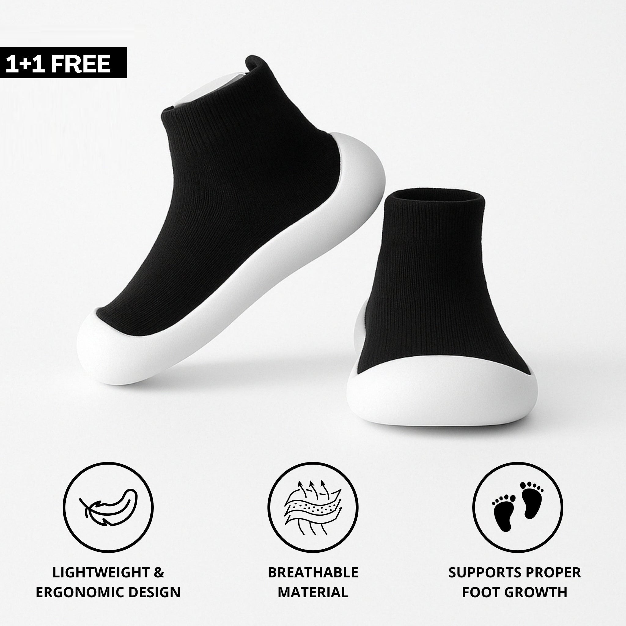 Baby and Toddler Shoes Flexible Barefoot Design