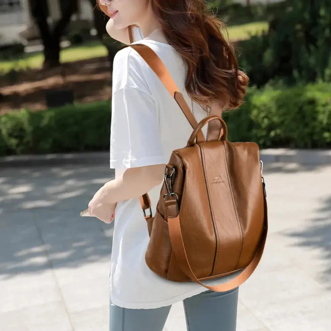 Backpack Anti-Theft Hidden Zipper Convertible Shoulder Bag