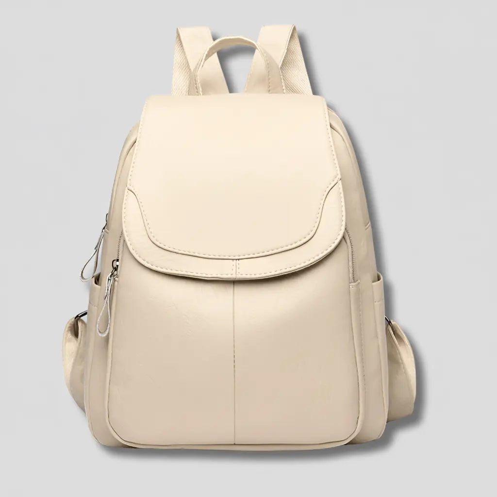Backpack Anti-Theft Hidden Zipper Embossed PU Leather