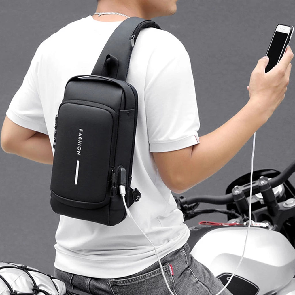 Backpack Anti-Theft Hidden Zippers Padded Laptop Compartment Water-Repellent