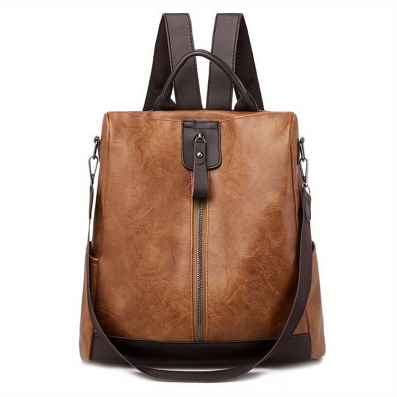 Backpack Anti-Theft Water-Repellent Vegan Leather