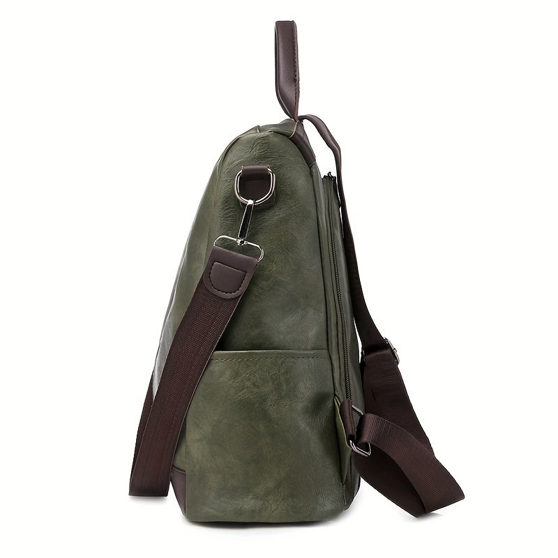 Backpack Anti-Theft Water-Repellent Vegan Leather